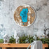 Rustic Lake Tahoe wood wall art showing Emerald Bay, Incline Village and Zephyr Cove details